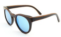 Gafa de sol de madera retro