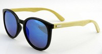 Gafas unisex de madera y concha