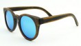 Gafas de madera, color envejecido.